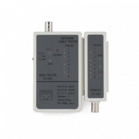 TESTER PROBADOR DE CABLES RJ-45 Y RG-58
