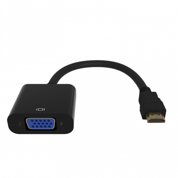 ADAPTADOR CONVERSOR GEMBIRD DE DIGITAL A ANALOGICO HDMI-M A VGA-H CON AUDIO