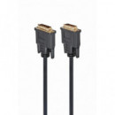 CABLE GEMBIRD DVI-D 24+1 M - DVI 24+1 M 1.8 M.