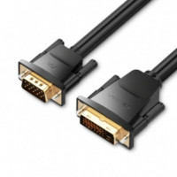 VENTION CABLE DVI-D MACHO A VGA MACHO 1.5M NEGRO