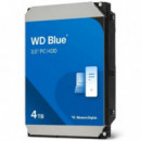 WESTERN DIGITAL DISCO DURO WD BLUE PC DESKTOP 4TB/ 3.5"/ SATA III/ 128MB