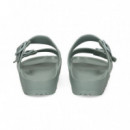 Sandalia 2 Hebillas Goma Verde  BIRKENSTOCK