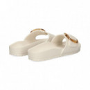 Sandalia Hebilla Grande Goma Hielo  BIRKENSTOCK
