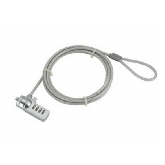 Cable de Seguridad para Portátiles Gembird Combinación Numérica de 4 Dígitos LK-CL-01