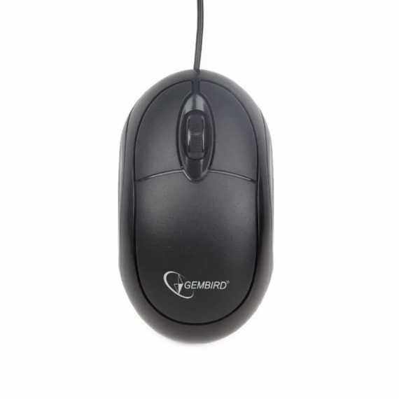 Ratón Óptico Gembird USB-A 1000 DPI Negro (MUS-U-01)
