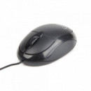 Ratón Óptico Gembird USB-A 1000 DPI Negro (MUS-U-01)