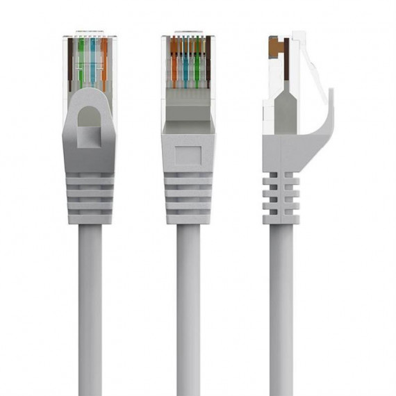 Latiguillo de Red Gembird RJ-45 Cat.6 UTP - 30m, Gris (PP6U-30M)