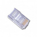 Conector Gembird RJ-45 Categoría 6U UTP (Bolsa de 500 Unidades) - PLUG3UP6/100