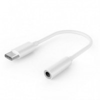 Adaptador de Audio GEMBIRD Usb-c Macho a Jack de Audio 3.5MM (blanco) A-CM-3.5F-01