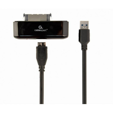 Adaptador Gembird USB-A 3.0 a SATA Negro (AUS3-02)