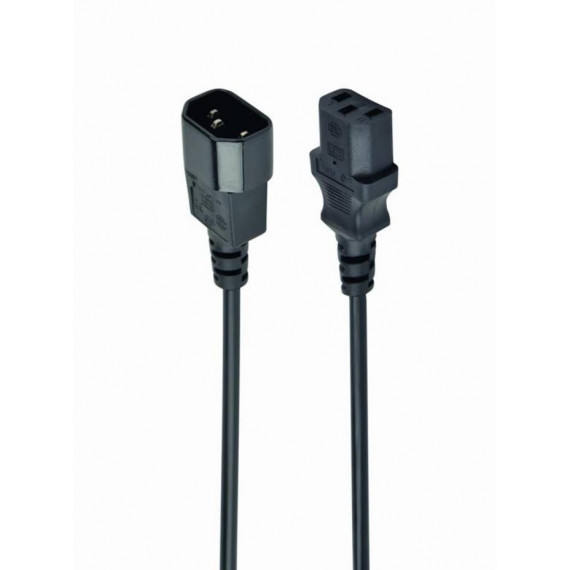 Cable de Alimentación Prolongador Gembird C13 Hembra - C14 Macho 1.8 Metros (PC-189-075-1.8M)