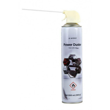 Bote Spray Aire Comprimido Gembird 600 ml (CK-CAD-FL600-01)