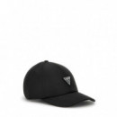 Berlin Baseball Cap Black  GUESS