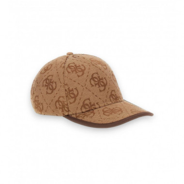 Boston Baseball Cap Beige/brown  GUESS