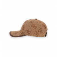 Boston Baseball Cap Beige/brown  GUESS
