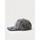 Boston Baseball Cap Sand/blue  GUESS