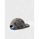 Boston Baseball Cap Sand/blue  GUESS