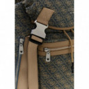 Berlin Backpack Sand Warm Vintage  GUESS