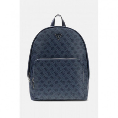 Milano Compact Backpack Blue  GUESS