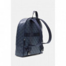 Milano Compact Backpack Blue  GUESS