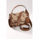 AUDREY LOGO CNVRTBL XBDY FLAP LATTE LOGO