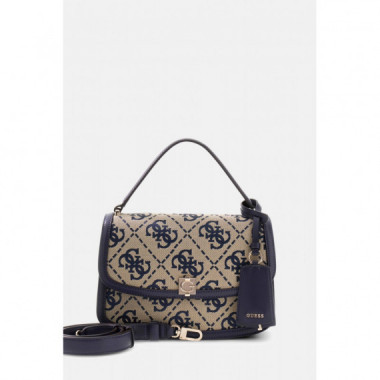AUDREY LOGO CNVRTBL XBDY FLAP NAVY LOGO