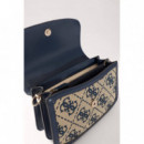 AUDREY LOGO CNVRTBL XBDY FLAP NAVY LOGO