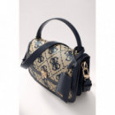 AUDREY LOGO CNVRTBL XBDY FLAP NAVY LOGO