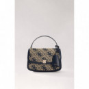 AUDREY LOGO CNVRTBL XBDY FLAP NAVY LOGO