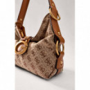 CAMDEN MINI SHOULDER BAG LATTE LOGO/COGN