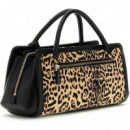 AUDREY SML GIRLFRIEND SATCHEL LEOPARD