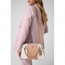 NOELLE II LUXURY SATCHEL OFF WHITE/BEIGE