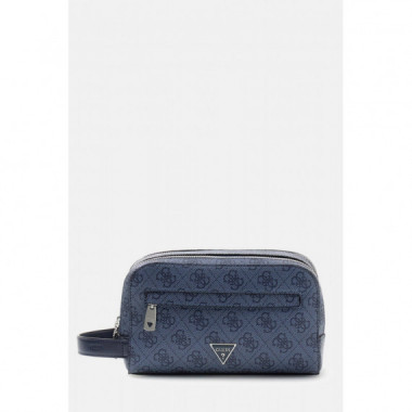 Milano Small Necessaire Blue Denim  GUESS