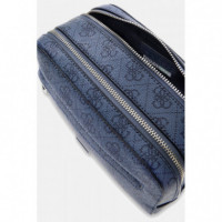 Milano Small Necessaire Blue Denim  GUESS