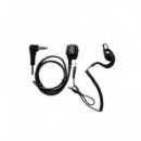 JETFON BR-1704E/C Micro Auricular Para Yaesu Clavija Jack 3.5 DYNASCAN 1D MINI, VX-110-150 Sin Rosca