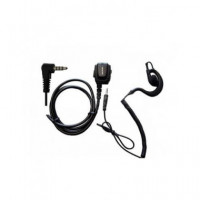JETFON BR-1704E/C Micro Auricular para Yaesu Clavija Jack 3.5 Dynascan 1D Mini, VX-110-150 sin Rosca