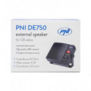 PNI Altavoz Externo Para Radio CB DE750 4W Cable 1.8Mtrs 130X45X98cm