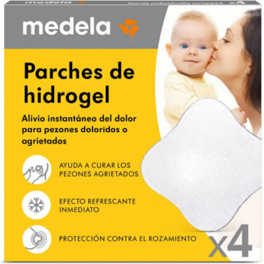 4 Unidades Parches De Hidrogel Medela