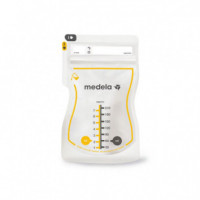 25 Unidades Bolsas De Almacenamiento De Leche Materna Easy Pour Medela
