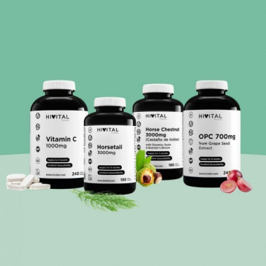 Hv- Pack 16: Piernas Cansadas, Varices y Retencion de Liquidos  HIVITAL