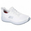 Zapatillaas Skechers Work Slip-Resistant: Squad Mujer