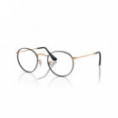 Gafas Graduadas RAY-BAN Round Metal RX3447V 3173 53 21