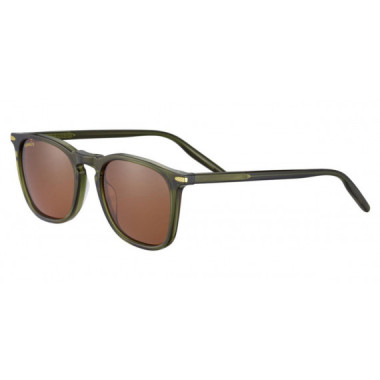 Gafas de Sol Serengeti Delio 021001 Shiny Crystal Khaki 51 21