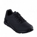 Zapatillas Work Relaxed Fit: Uno Sr - Sutal  SKECHERS