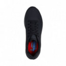 Zapatillas Work Relaxed Fit: Uno Sr - Sutal  SKECHERS