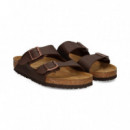 Pala 2 Hebillas Birko Flor Marron  BIRKENSTOCK