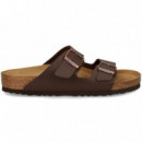 Pala 2 Hebillas Birko Flor Marron  BIRKENSTOCK