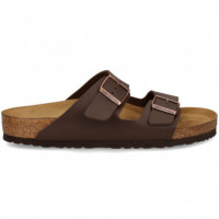 Pala 2 Hebillas Birko Flor Marron  BIRKENSTOCK