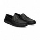 Conductor Liso Piel Negro  HUGO BOSS
