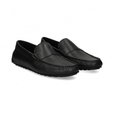 Conductor Liso Piel Negro  HUGO BOSS